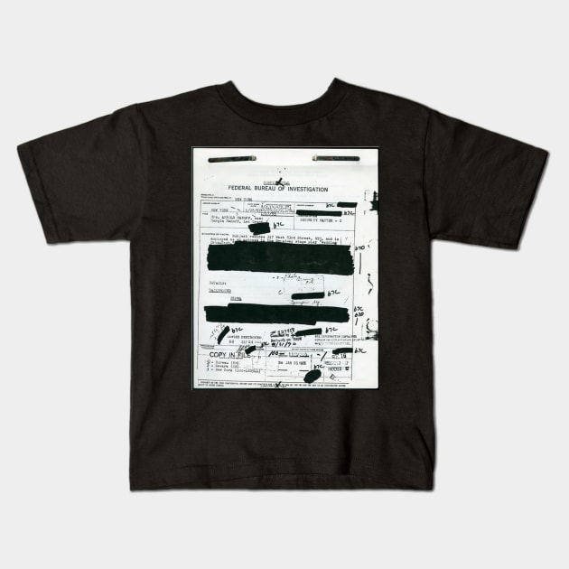 Lee Grant: Redacted Kids T-Shirt by Hope Runs High